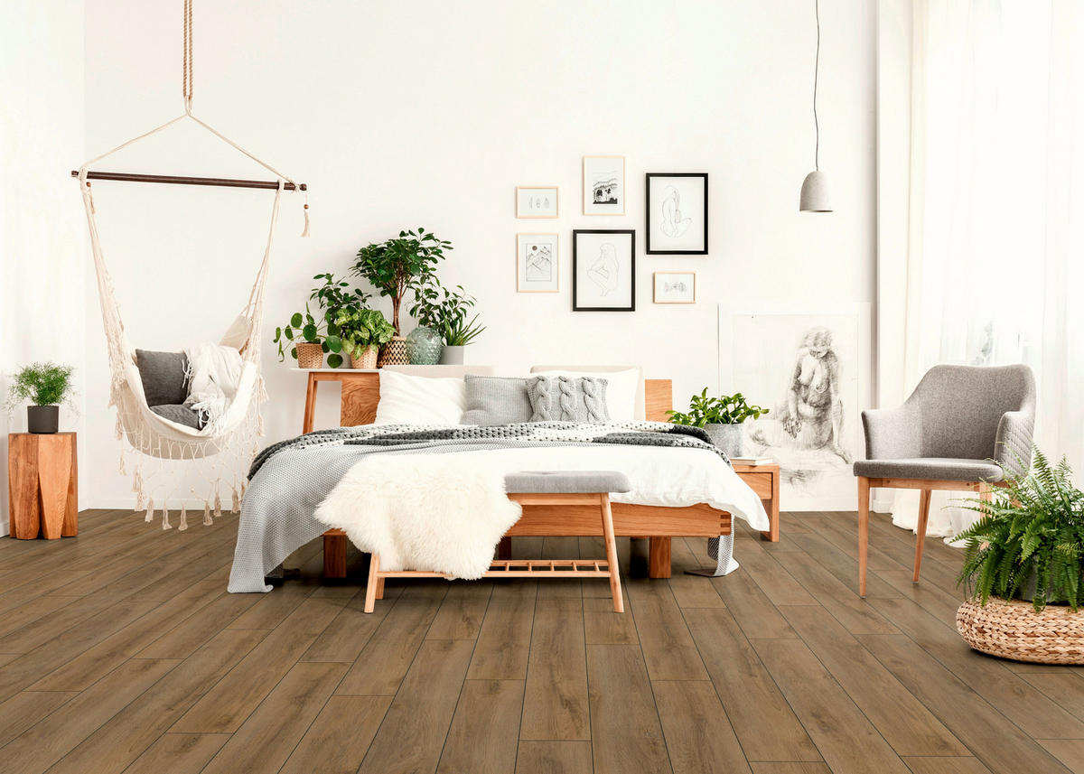 LAMINATBODEN Superior Advanced  - Eichefarben, KONVENTIONELL, Holz (138.0/19.3/0.8cm)