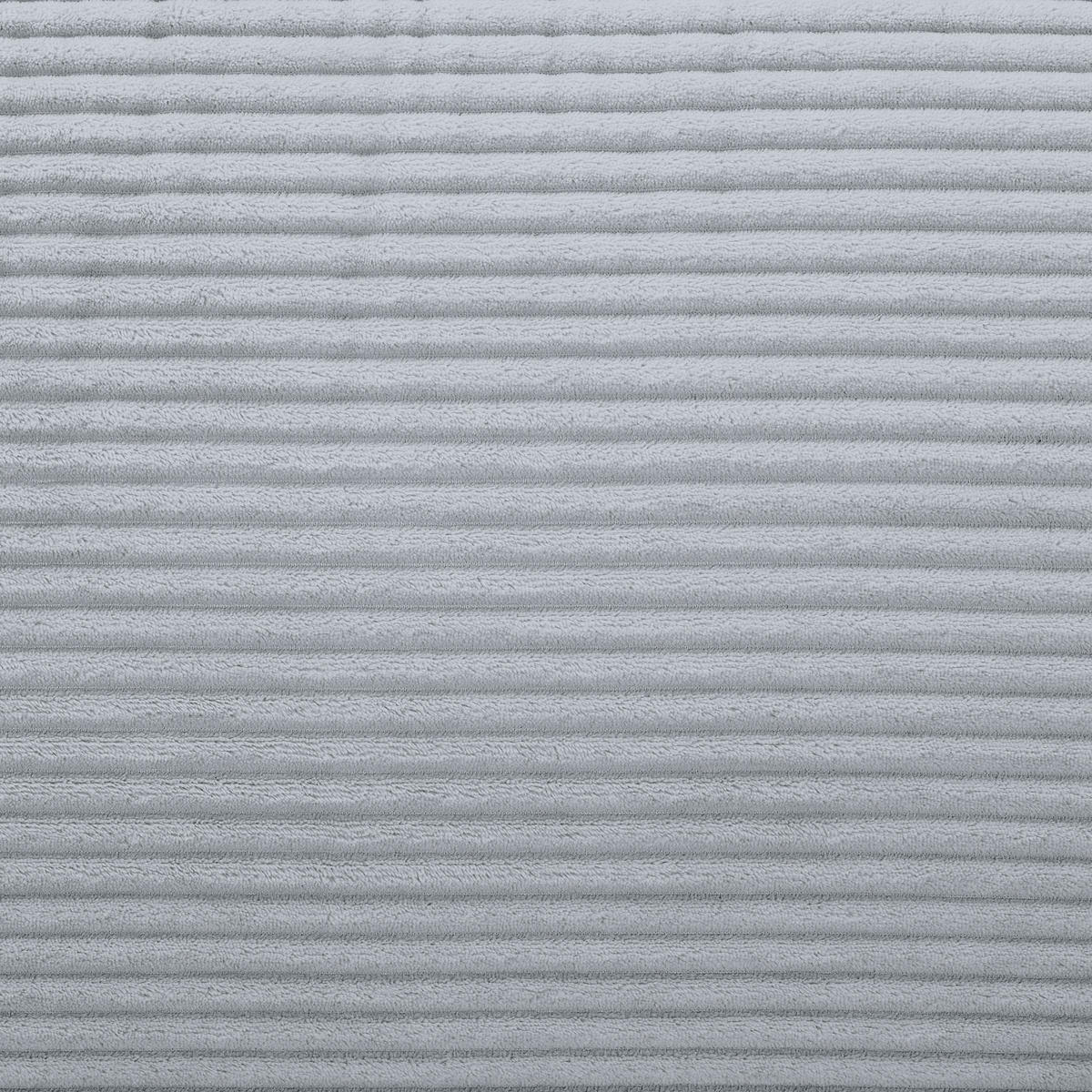 ECKSOFA in Cord Grau  - Schwarz/Grau, Design, Kunststoff/Textil (196/303cm) - Livetastic