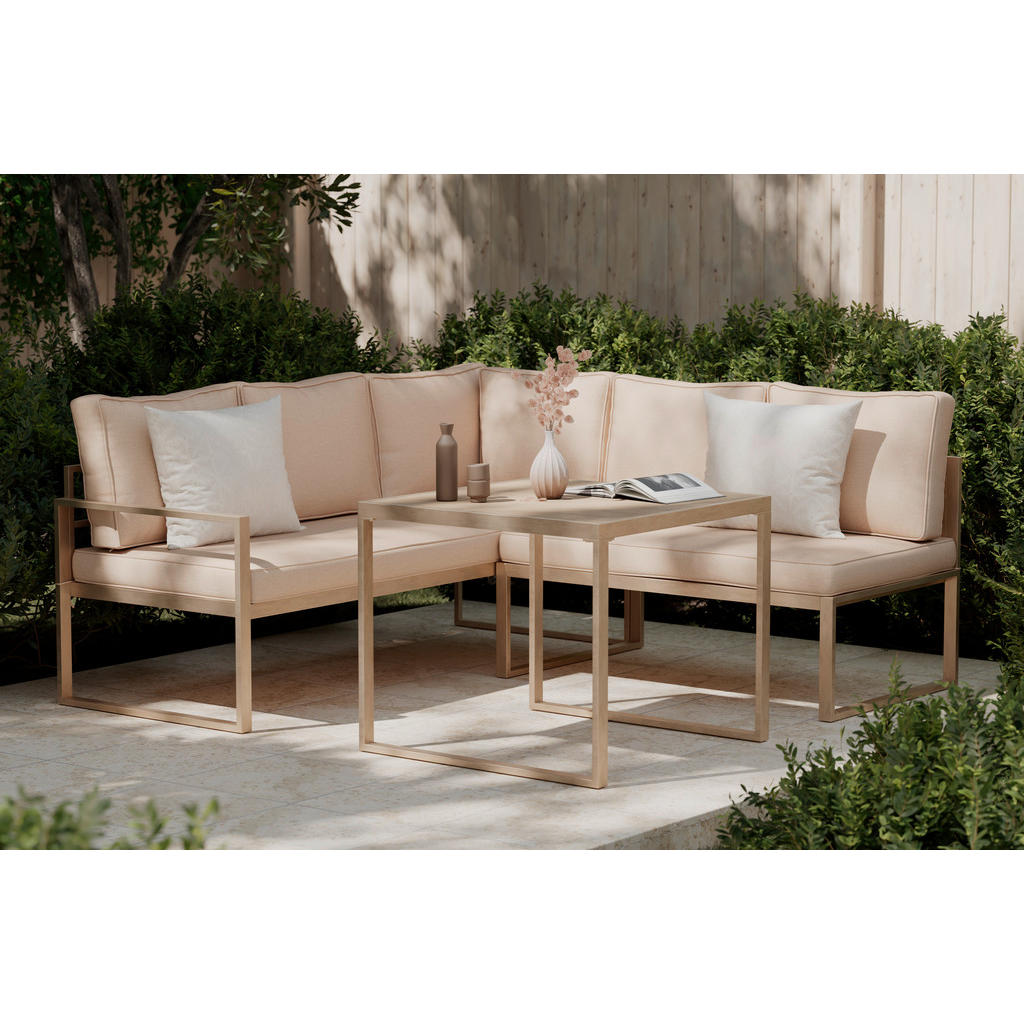 Ambia Garden ZAHRADNÍ JÍDELNÍ SET kov, plast