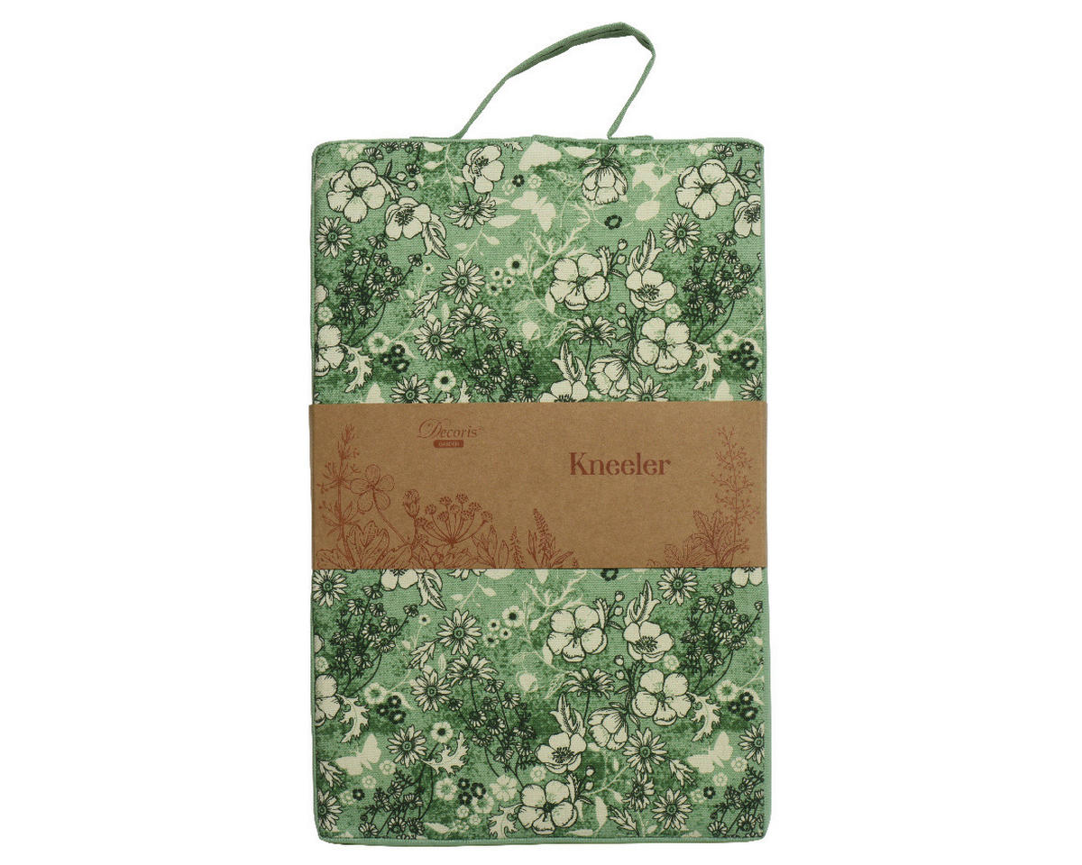 KNIEMATTE - Grün, LIFESTYLE, Textil (40,00/25,00/4,00cm)