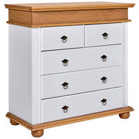 KOMMODE  in 101/99/46 cm  - Eichefarben/Schwarz, LIFESTYLE, Holz/Metall (101/99/46cm) - Ti'me