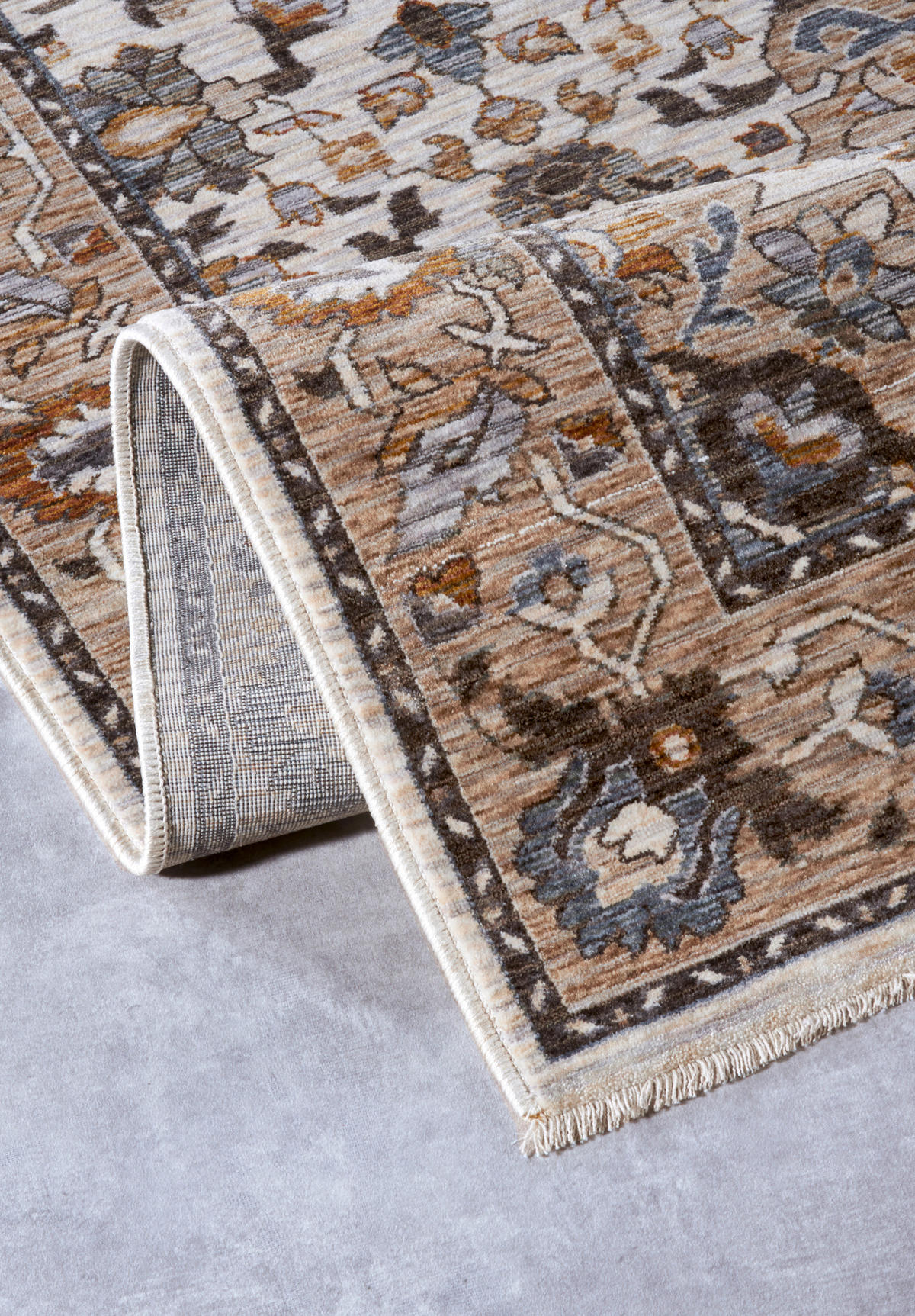 FLACHWEBETEPPICH 160/225 cm Kollektion 1871 Creme, Multicolor  - Multicolor/Creme, Design, Kunststoff (160/225cm) - Villeroy & Boch