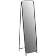 STANDSPIEGEL 41/160/4 cm  - Schwarz, Design, Glas/Holzwerkstoff (41/160/4cm) - Landscape