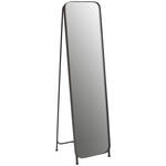 STANDSPIEGEL 41/160/4 cm  - Schwarz, Design, Glas/Holzwerkstoff (41/160/4cm) - Landscape