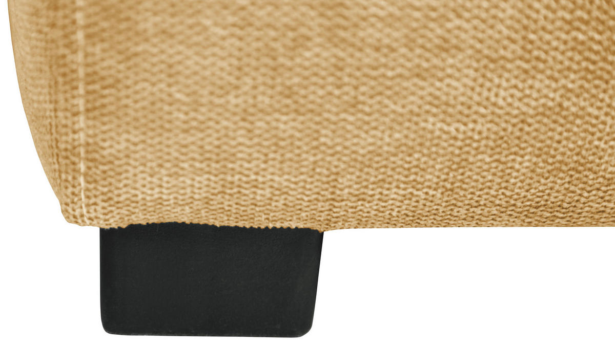 KUTNA GARNITURA tekstil  žuta   - bijela/žuta, Design, tekstil/plastika (276/173cm) - Stylife
