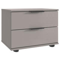 NACHTTISCH 52/40/38 cm  Graphitfarben, Sahara  - Schwarz/Graphitfarben, Design, Holzwerkstoff/Kunststoff (52/40/38cm) - Carryhome