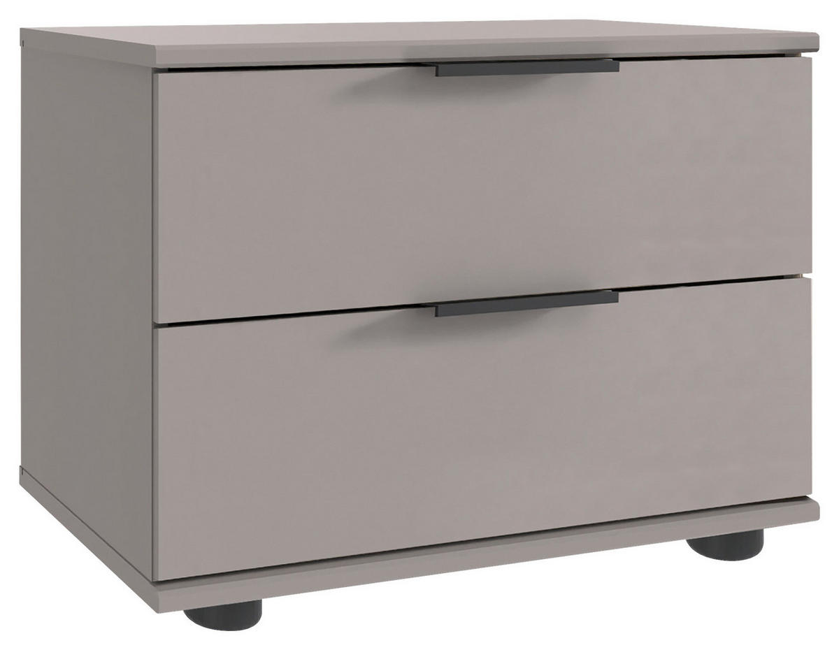 NACHTTISCH 52/40/38 cm  Graphitfarben, Sahara  - Schwarz/Graphitfarben, Design, Holzwerkstoff/Kunststoff (52/40/38cm) - Carryhome