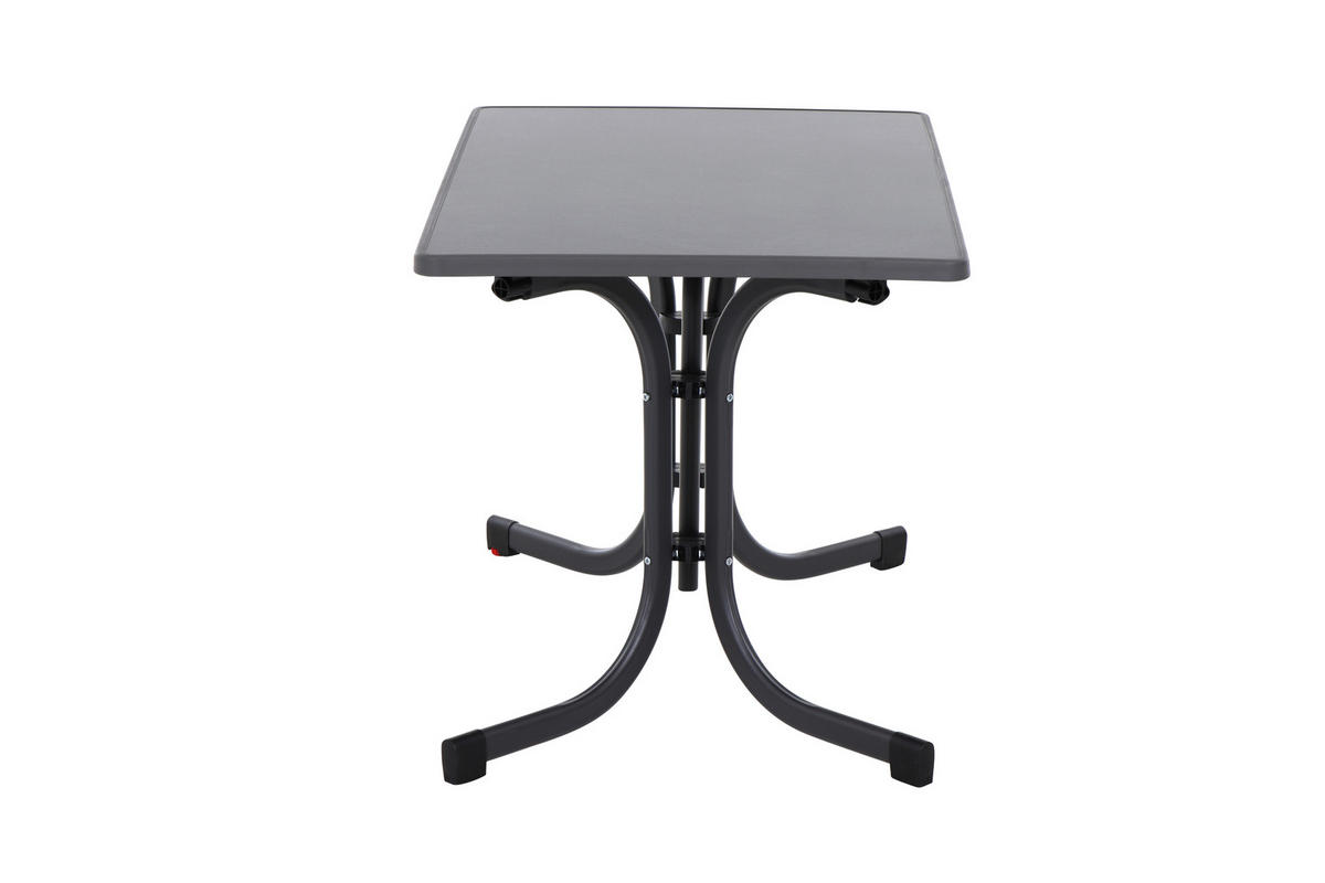 GARTENGARNITUR 5-teilig  - Grau, Basics, Holzwerkstoff/Kunststoff (70/80/110cm) - Siena Garden