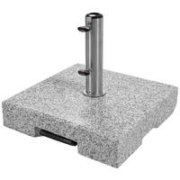 SONNENSCHIRMSTÄNDER Granit Grau  - Grau, Basics, Stein (50/11/50cm) - Doppler