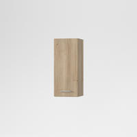 KONYHAI FALISZEKRÉNY - tölgyfa színű, Basics, fa/fém (30/72/33cm) - Carryhome