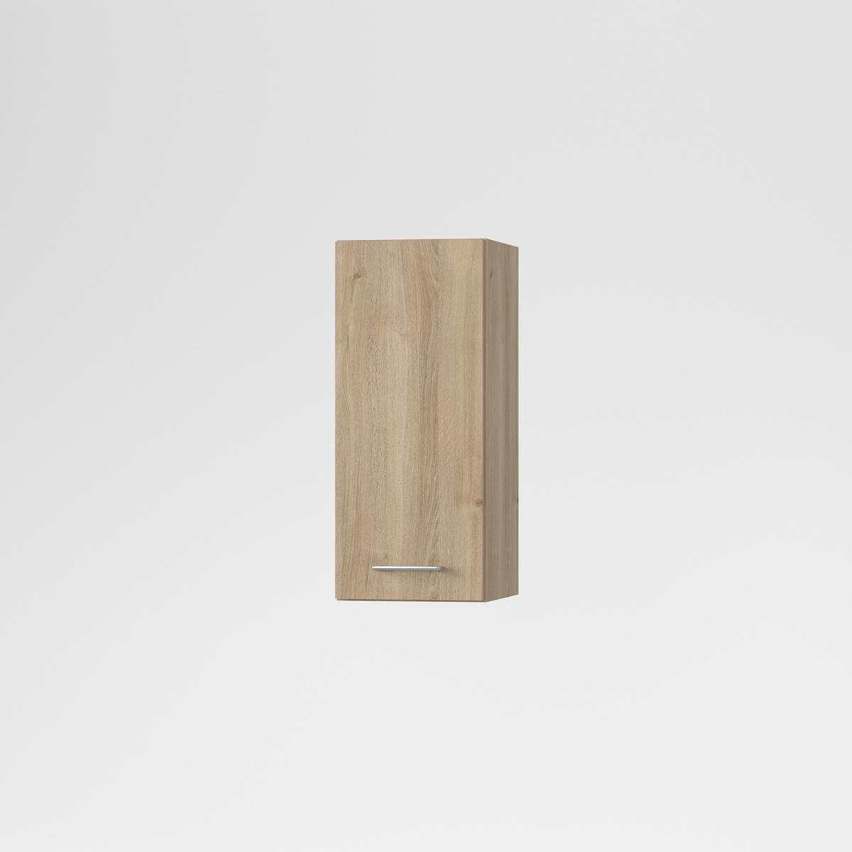 KONYHAI FALISZEKRÉNY - tölgyfa színű, Basics, fa/fém (30/72/33cm) - Carryhome