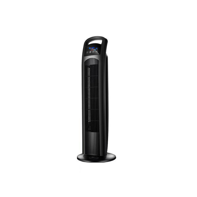 VENTILATOR CU PICIOR - negru, Basics, plastic (25,5/80cm) - Mican