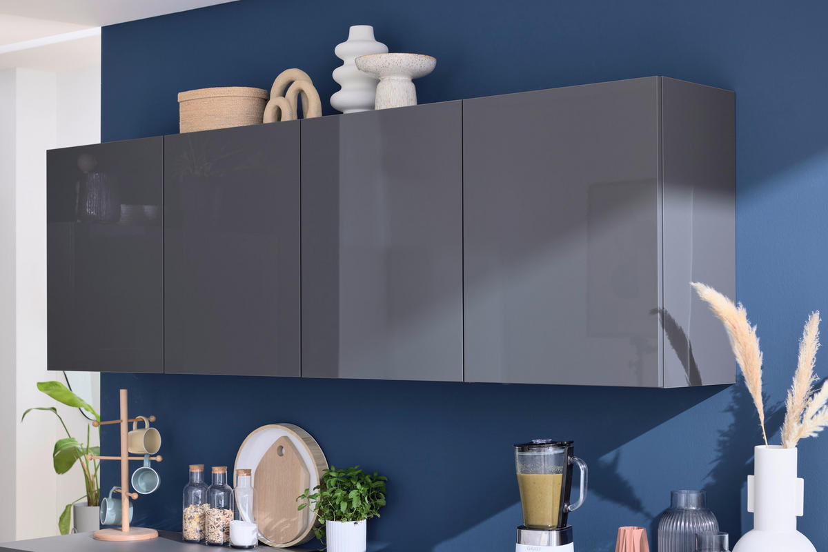 INBYGGNADSKÖK   - vit/grå, Design, trämaterial - Nolte Küchen