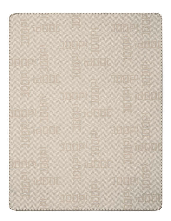 WOHNDECKE HERRINGBONE 150/200 cm  - Sandfarben, Basics, Textil (150/200cm) - Joop!