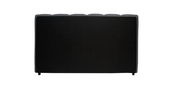 POLSTERBETT Lattenrost, Bettkasten Anthrazit 140/200 cm  - Anthrazit/Schwarz, KONVENTIONELL, Holz/Kunststoff (140/200cm) - Carryhome