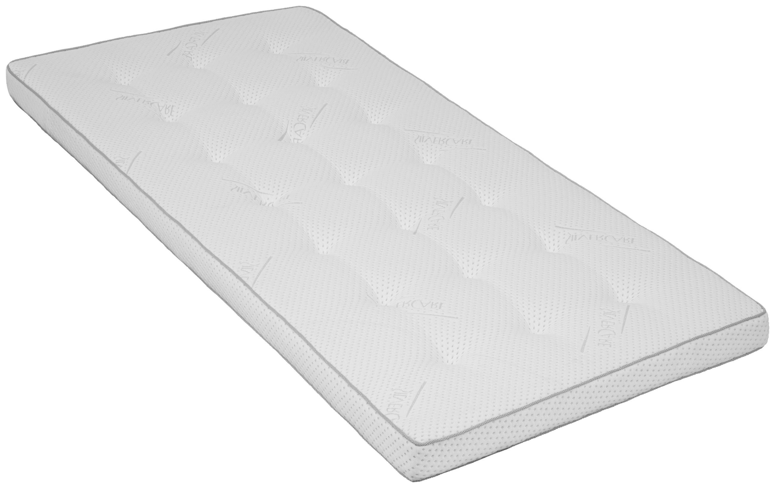 TOPPER 180/200 cm Höhe ca. 8 cm  - Weiss, Design, Textil (180/200cm) - Carryhome