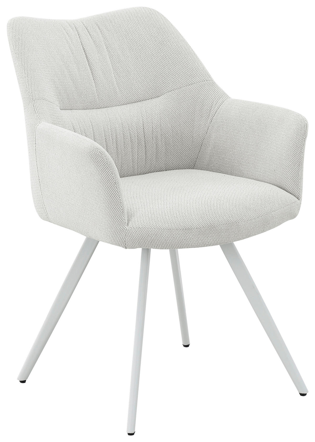 NASLANJAČ, kovina, tekstil bež  - bež, Design, kovina/tekstil (58/86/62,5cm) - Carryhome