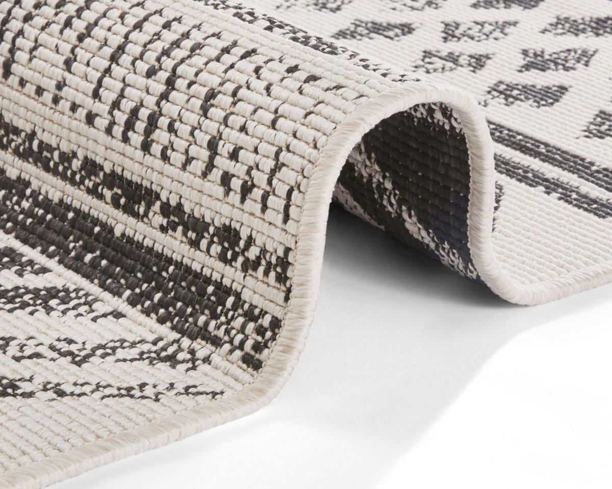 LÄUFER 80/350 cm Twin Supreme  - Creme/Schwarz, Design, Kunststoff (80/350cm) - Hanse Home