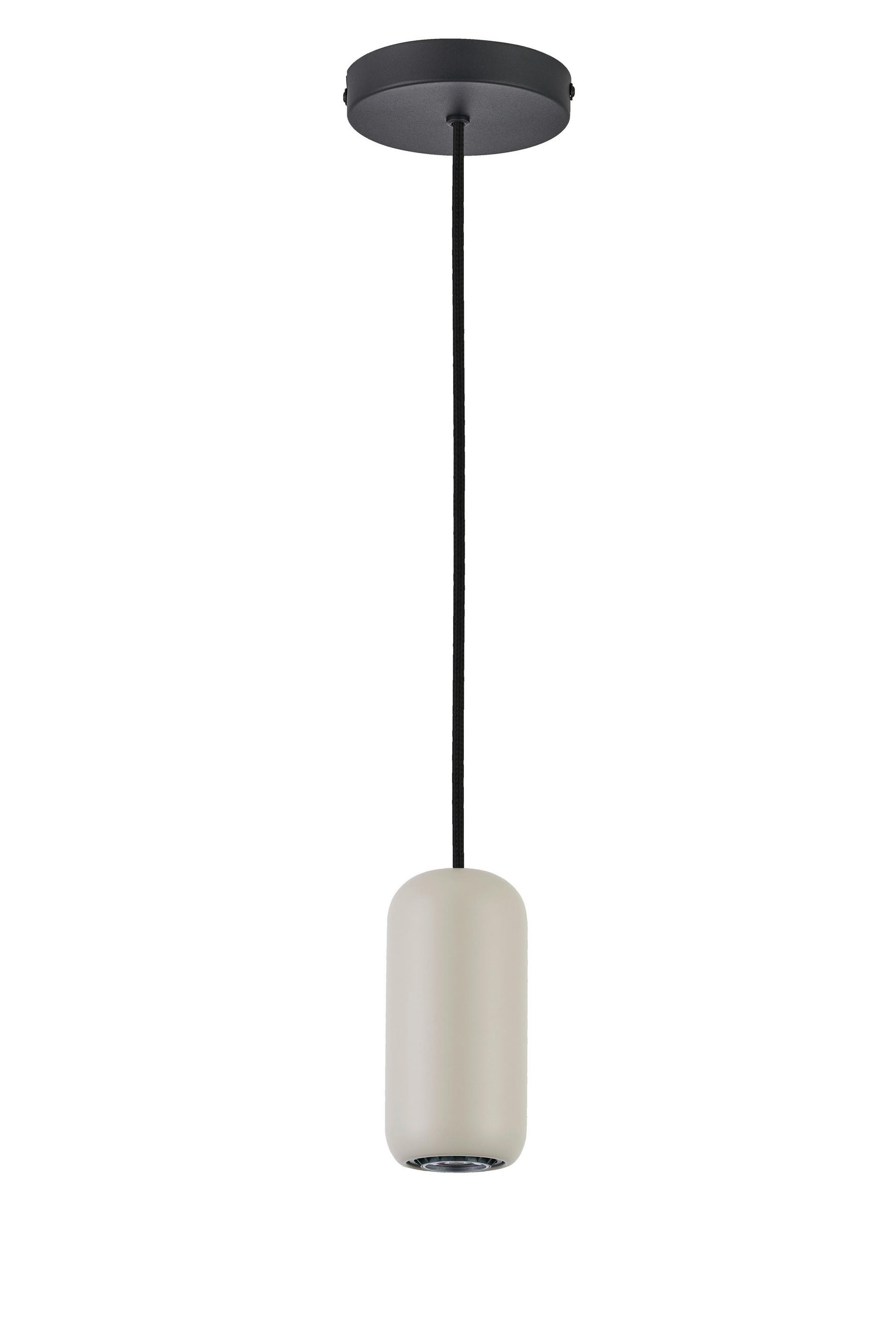 HÄNGELEUCHTE Paris 12,5/150 cm   - Sandfarben, Basics, Metall (12,5/150cm) - Brilliant