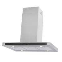 DUNSTABZUGSHAUBE 50355  - Edelstahlfarben/Schwarz, Trend (90/123,8/60cm) - PKM