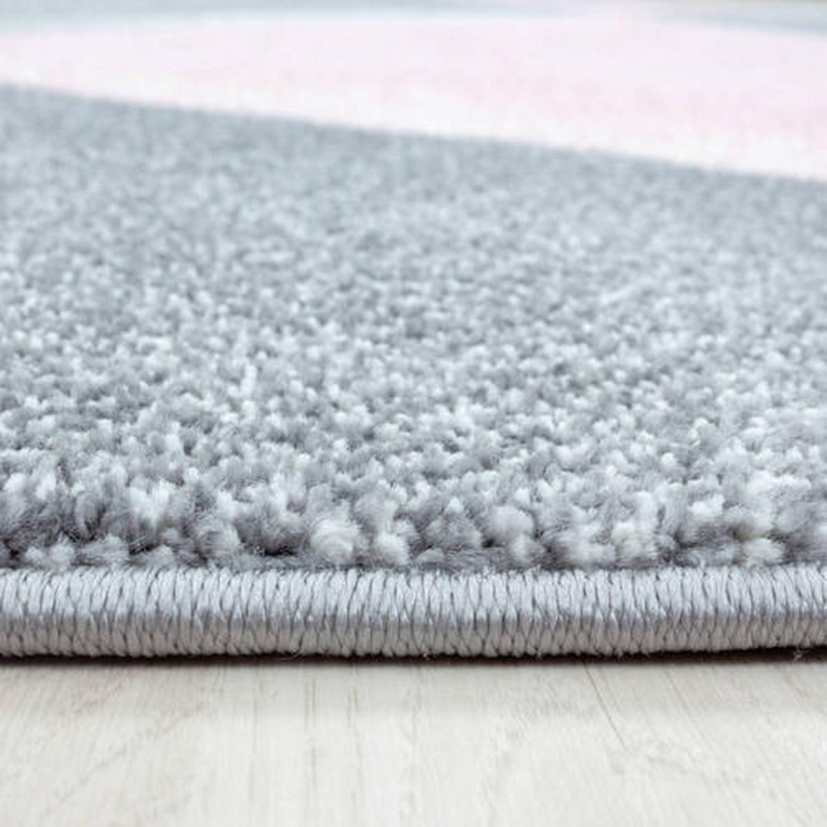 VÄVD MATTA 140/200 cm Beta  - pink, Basics, textil (140/200cm) - Novel