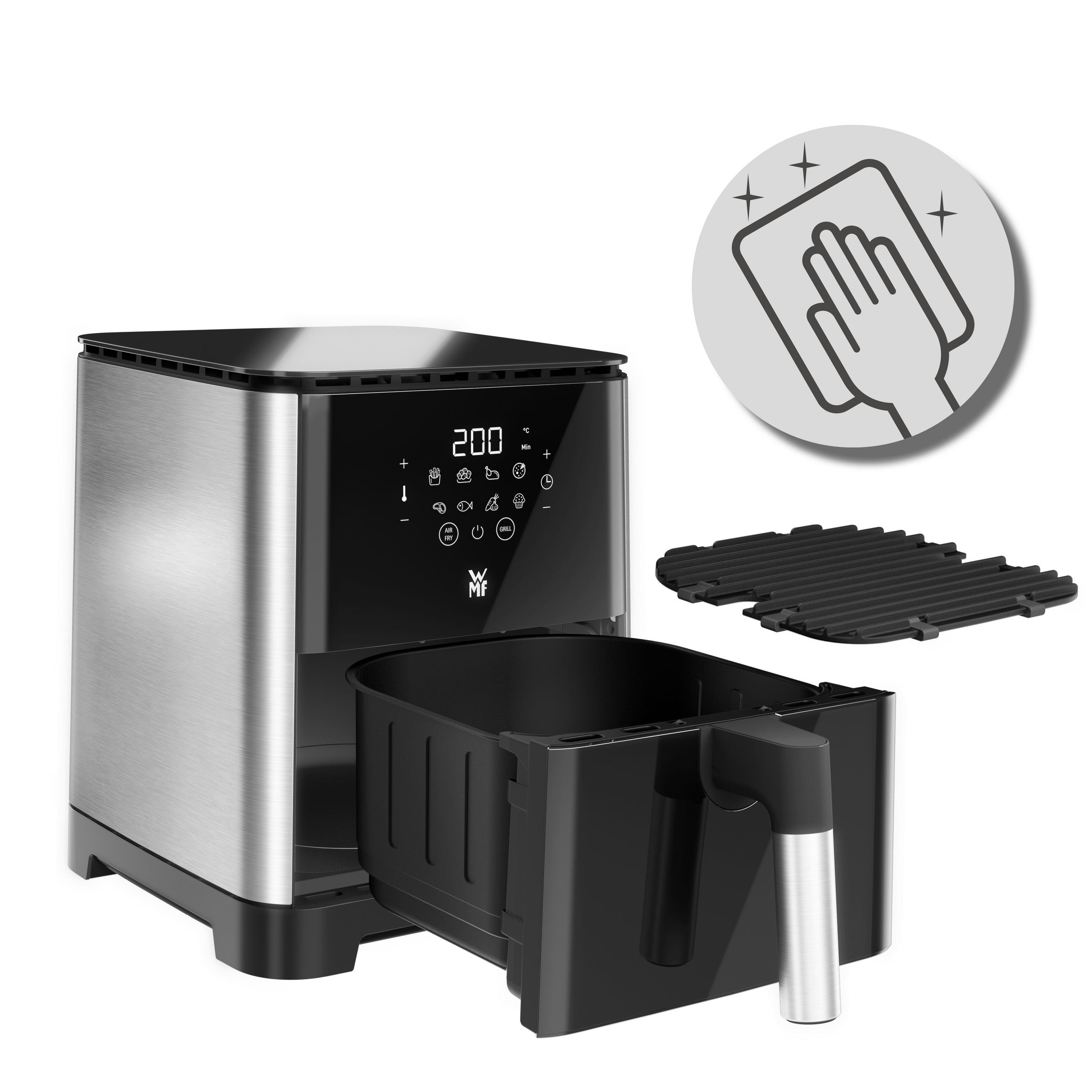 FRITEZA NA VRUĆI ZRAK Multi Taste  - boje oplemenjenog čelika/crna, Basics, metal - WMF