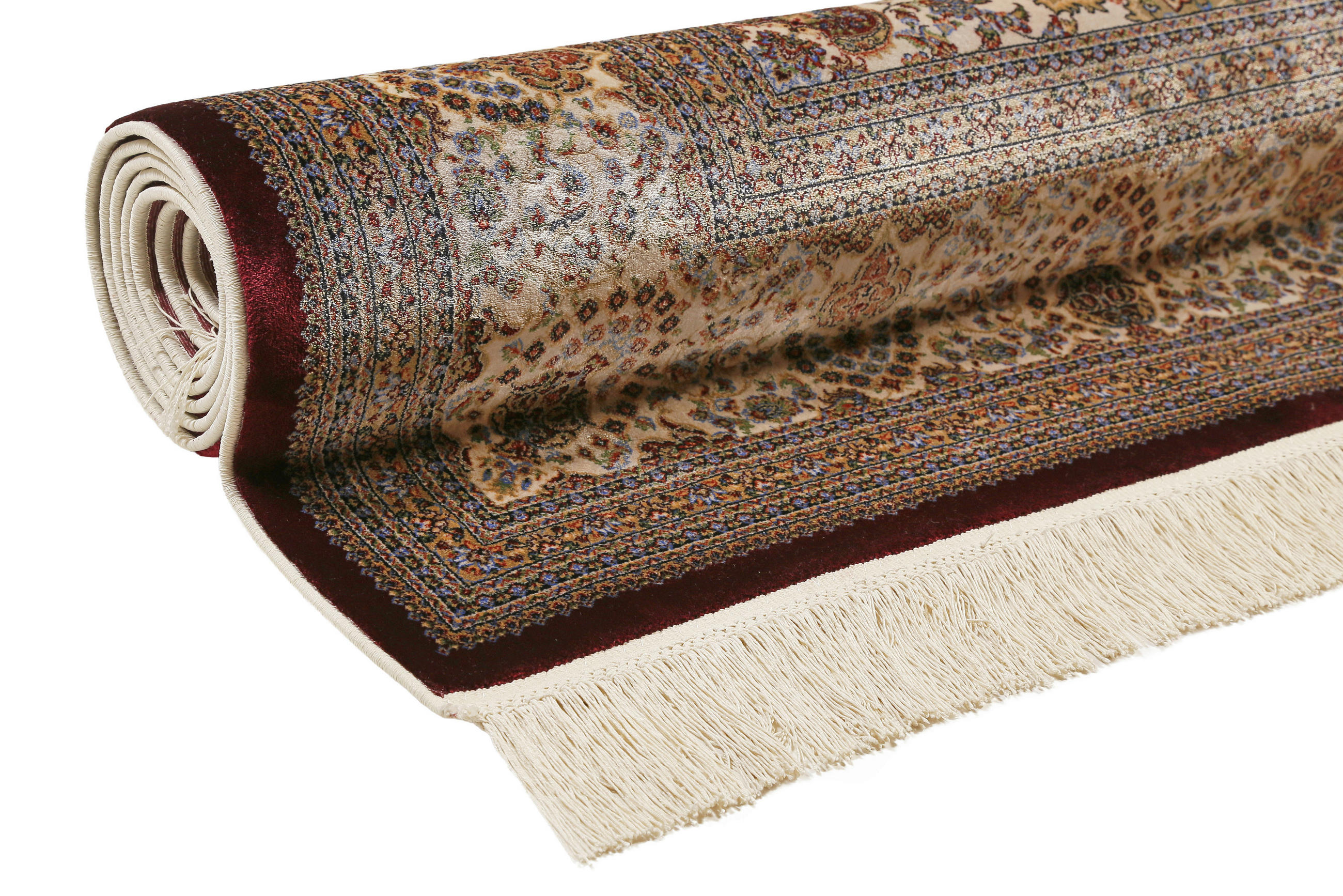 Thumbnail - Novel Webteppich Täbriz, Rot, Textil, orientalisch, rechteckig, 120x160 cm, Textiles Vertrauen - Oeko-Tex®, Hohenstein, ...