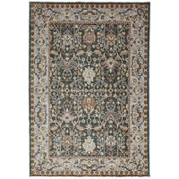 VINTAGE-TEPPICH 200/300 cm Amelina Waldgrün  - Waldgrün, Basics, Kunststoff/Textil (200/300cm) - Flair Rugs