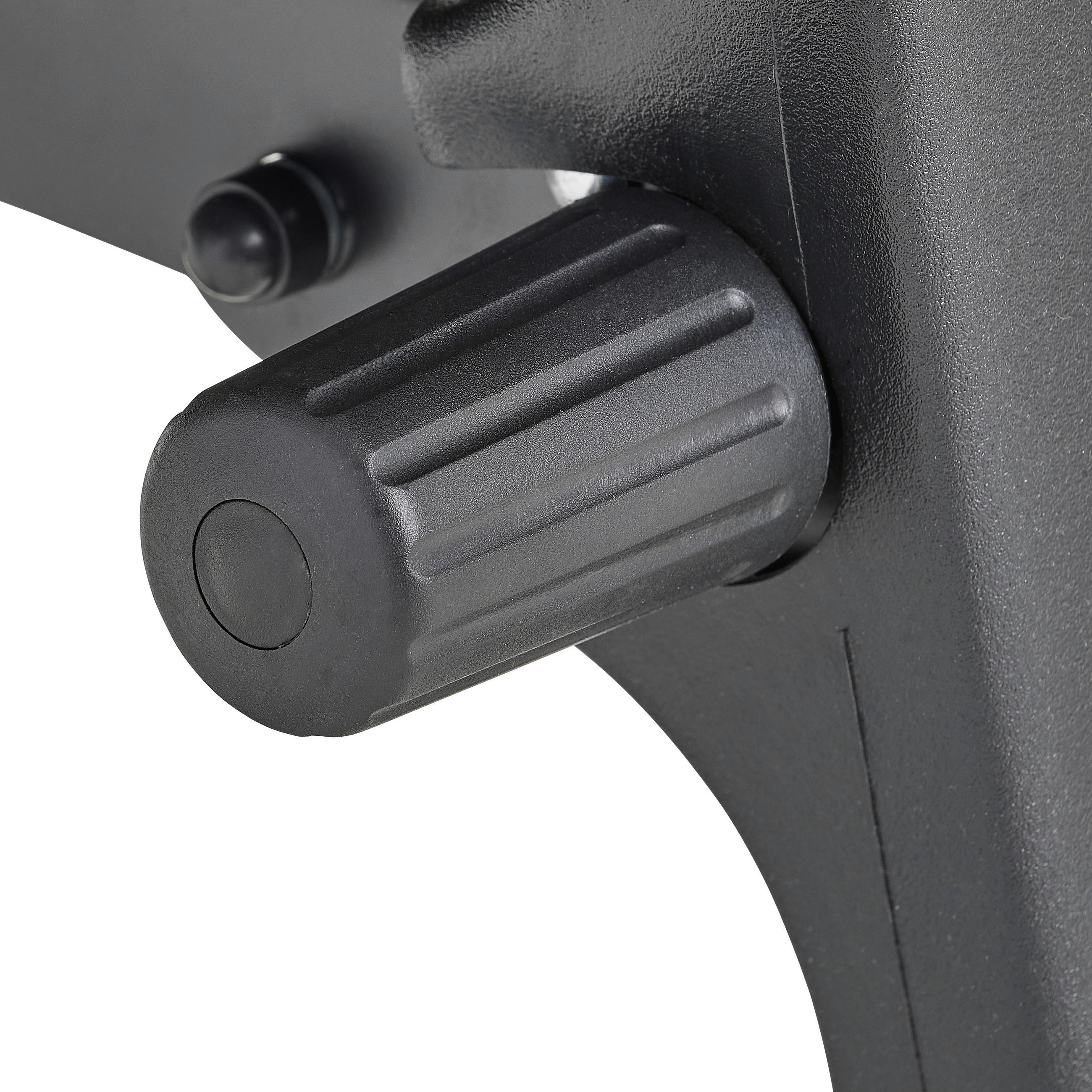 Thumbnail - Drehstuhl, Anthrazit, Schwarz, Kunststoff, Textil, Drehkreuz, 65x104-117x54 cm, Made in Germany, Wippmechanik mit Härteg...