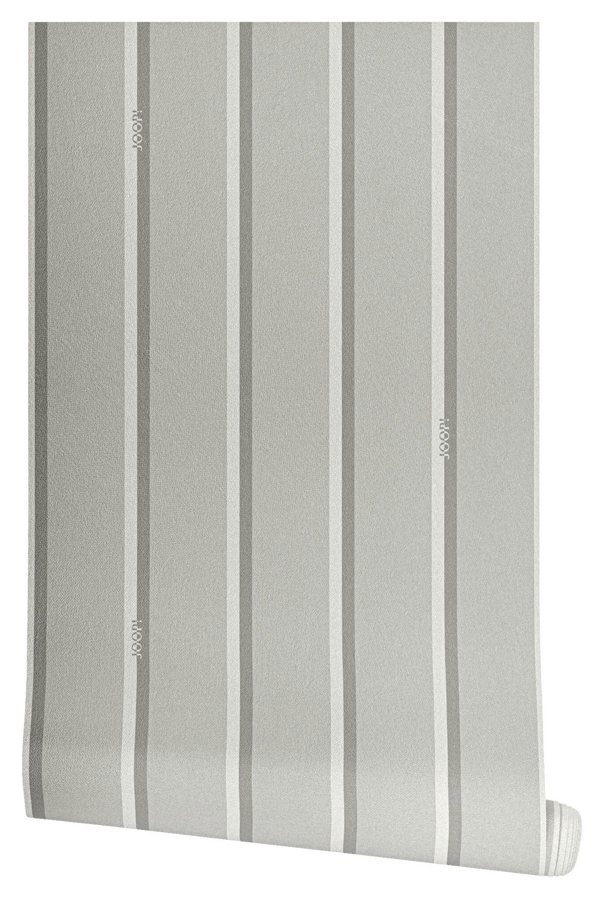 VLIESTAPETE 10.05 m J! STRIPES  - Grau, Design, Textil (53/1005cm) - Joop!