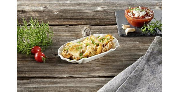 SNACKSCHALE - Weiß, Basics, Keramik (20,3/11/3,5cm) - Homeware