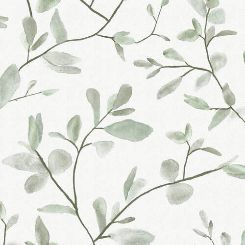 Xora Vliestapete Grün 52x1000 cm
