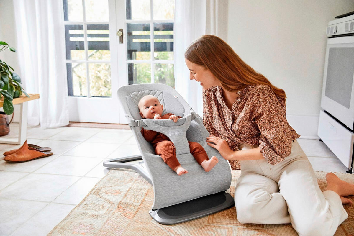 NJIHALICA  EVOLVE 3U1  - svetlosiva/antracit, Osnovno, tekstil/plastika (42/56/81,3cm) - Ergobaby