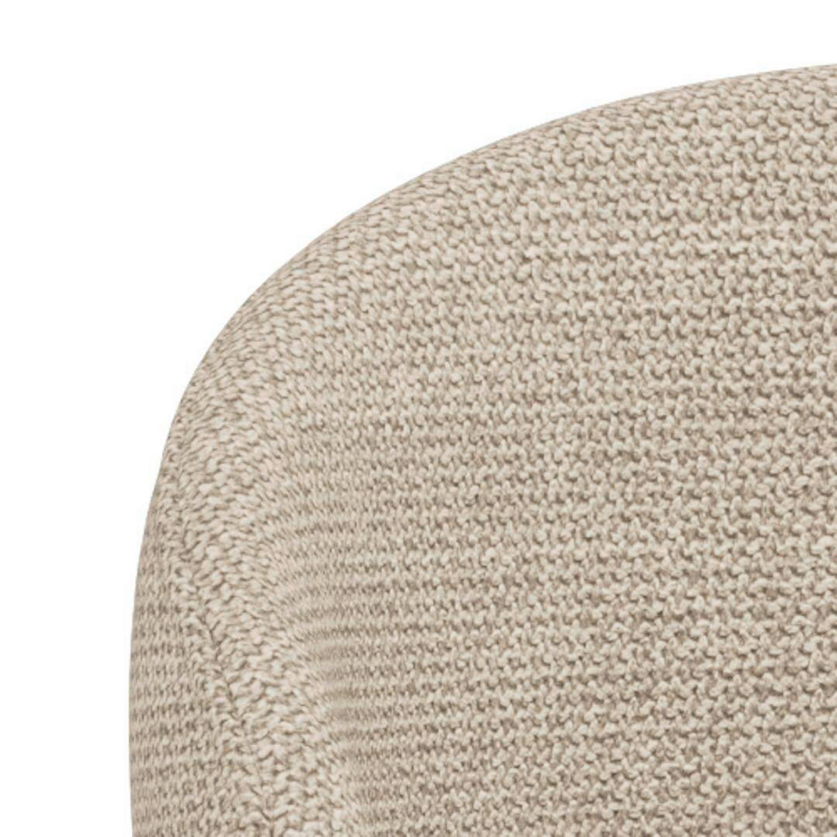 STOL 2 styck  vävt tyg  beige  - beige/grå, Modern, metall/textil (50/83/44,5cm)