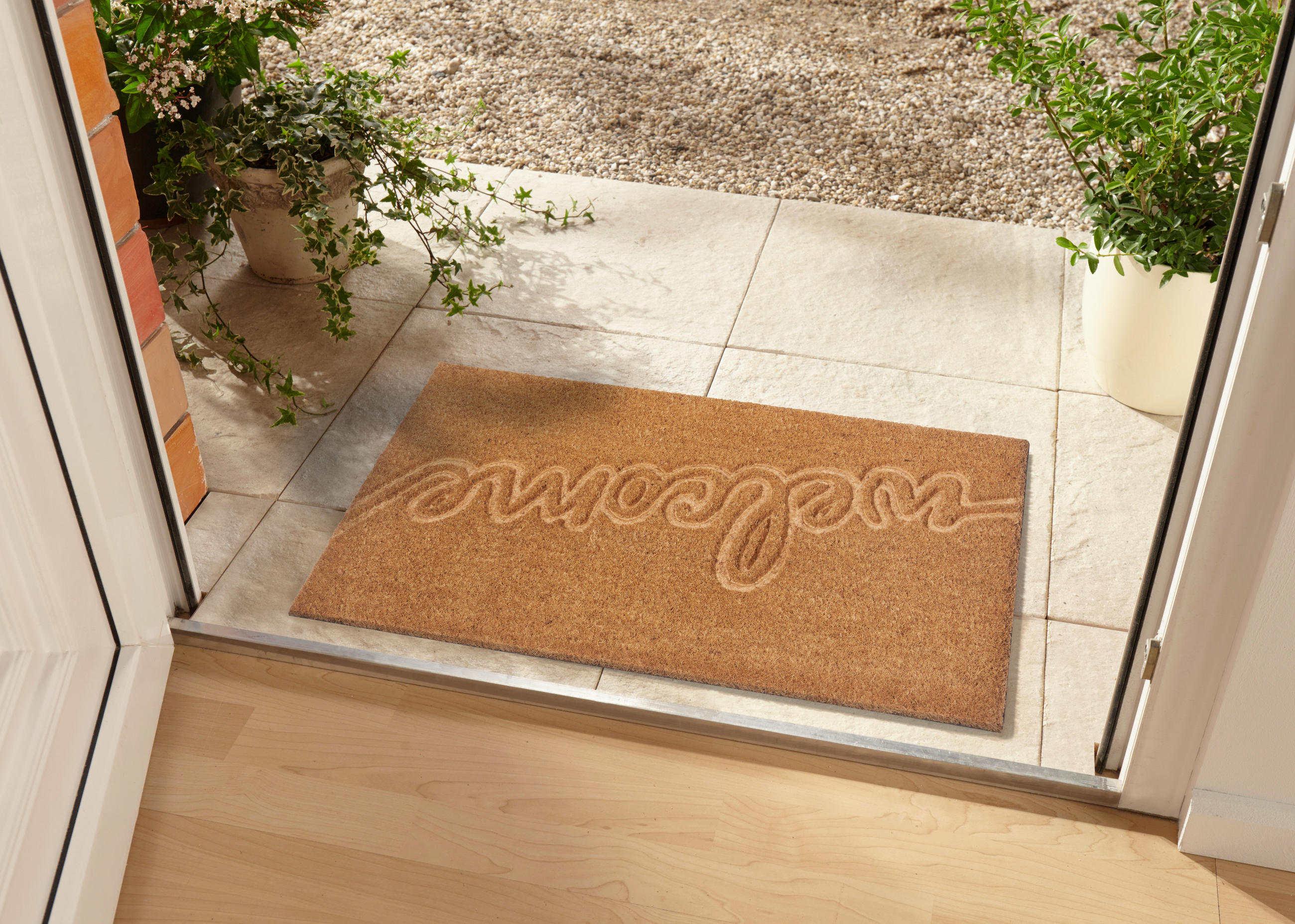 KOKOSMATTE 45/75 cm Mix Mats  - Hellbraun, Basics, Naturmaterialien/Kunststoff (45/75cm) - Esposa