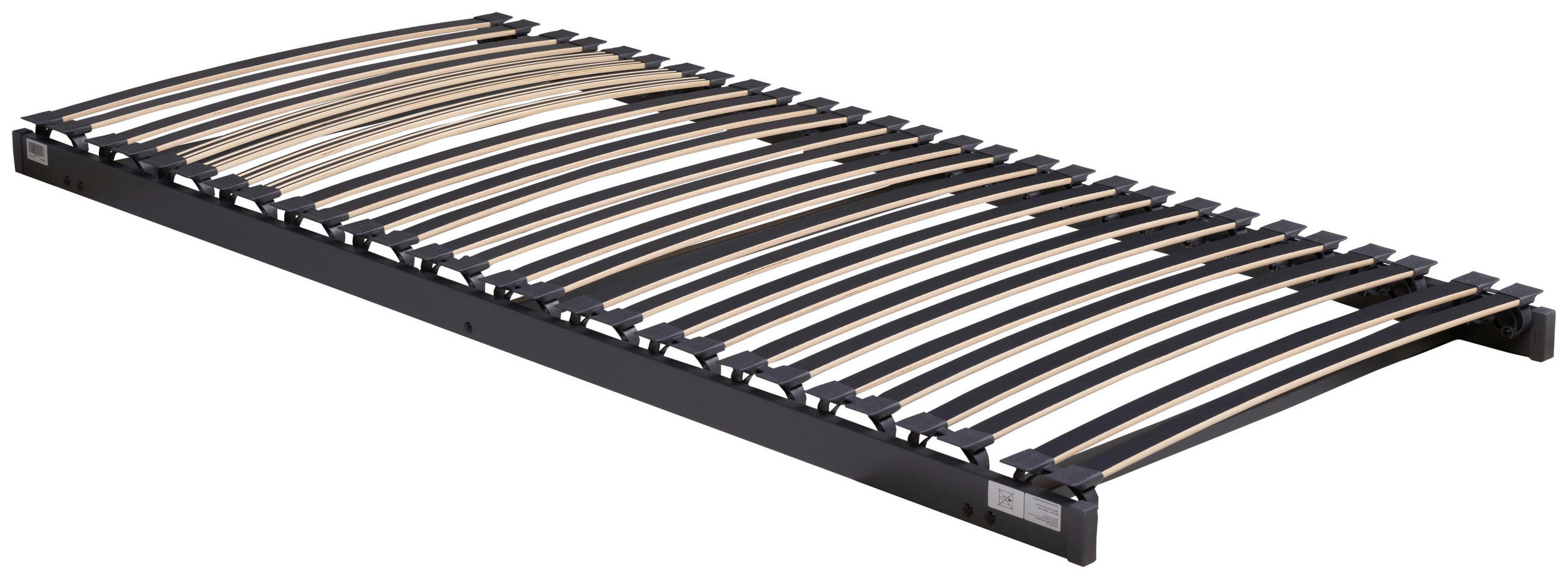 LATTENROST 90/200 cm Buche  - Anthrazit, Basics, Holz (90/200cm) - Tempur