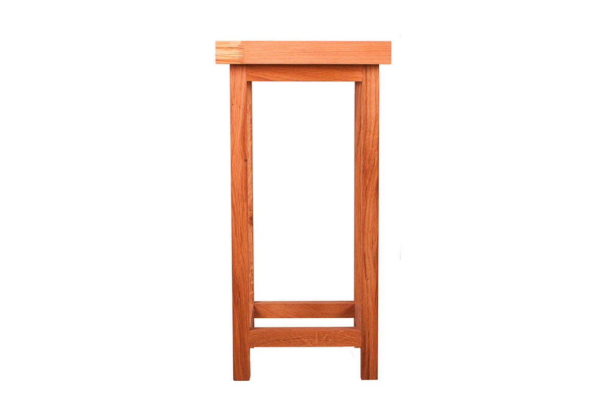 Universalhocker Echtholz  - Eichefarben, Basics, Holz (30/60/30cm) - Gardenson