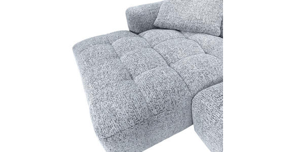 ECKSOFA Schwarz, Weiß  - Schwarz/Weiß, KONVENTIONELL, Kunststoff/Textil (170/276cm) - Carryhome