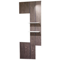 WANDPANEEL Nussbaumfarben  89/225/22 cm  - Nussbaumfarben, Design, Holzwerkstoff (89/225/22cm) - Stylife