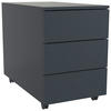 ROLLCONTAINER 39/55/70 cm  - Anthrazit, MODERN, Holzwerkstoff/Kunststoff (39/55/70cm) - MID.YOU