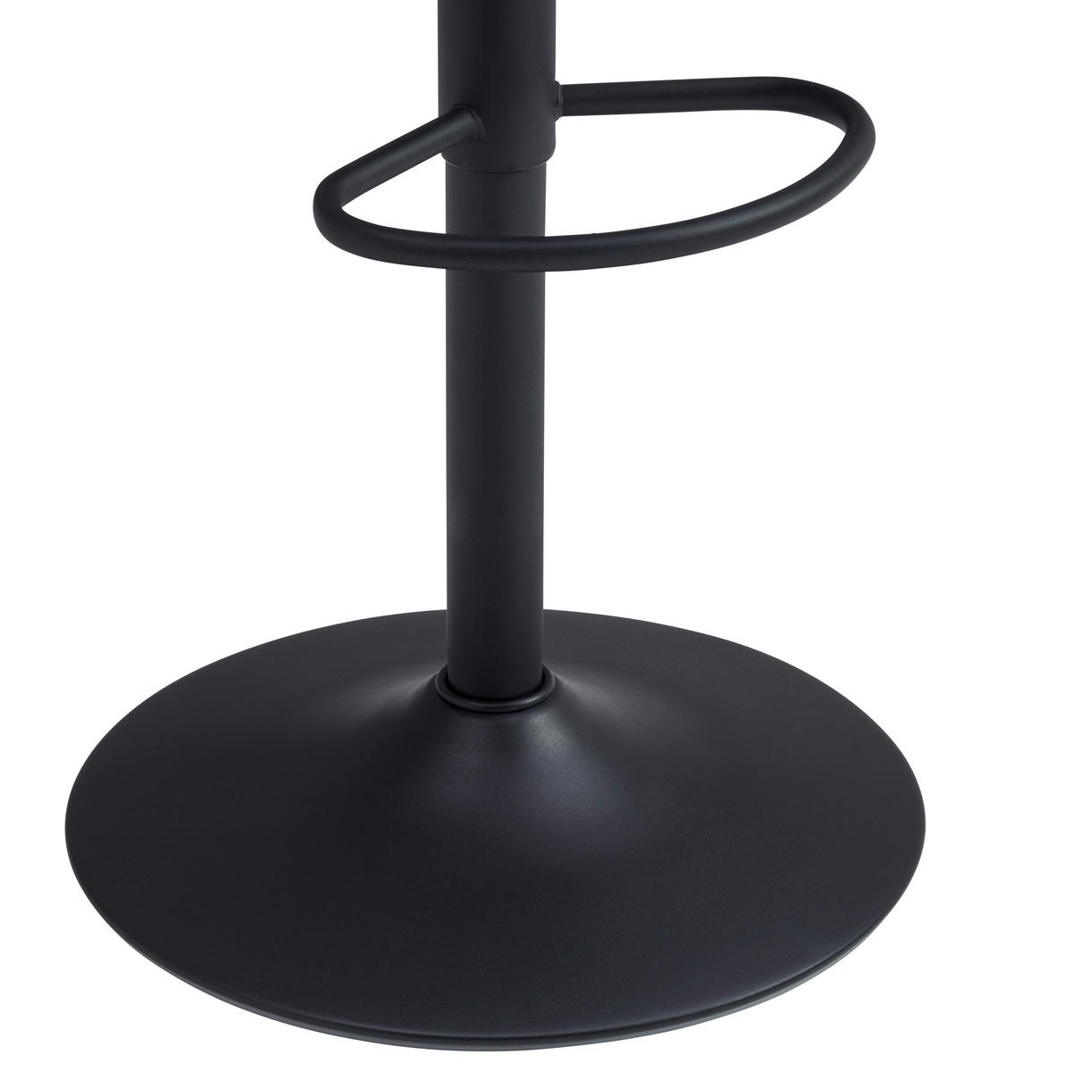 BARHOCKER in Beige  - Beige/Schwarz, MODERN, Textil/Metall (52/89-110/49cm) - MID.YOU