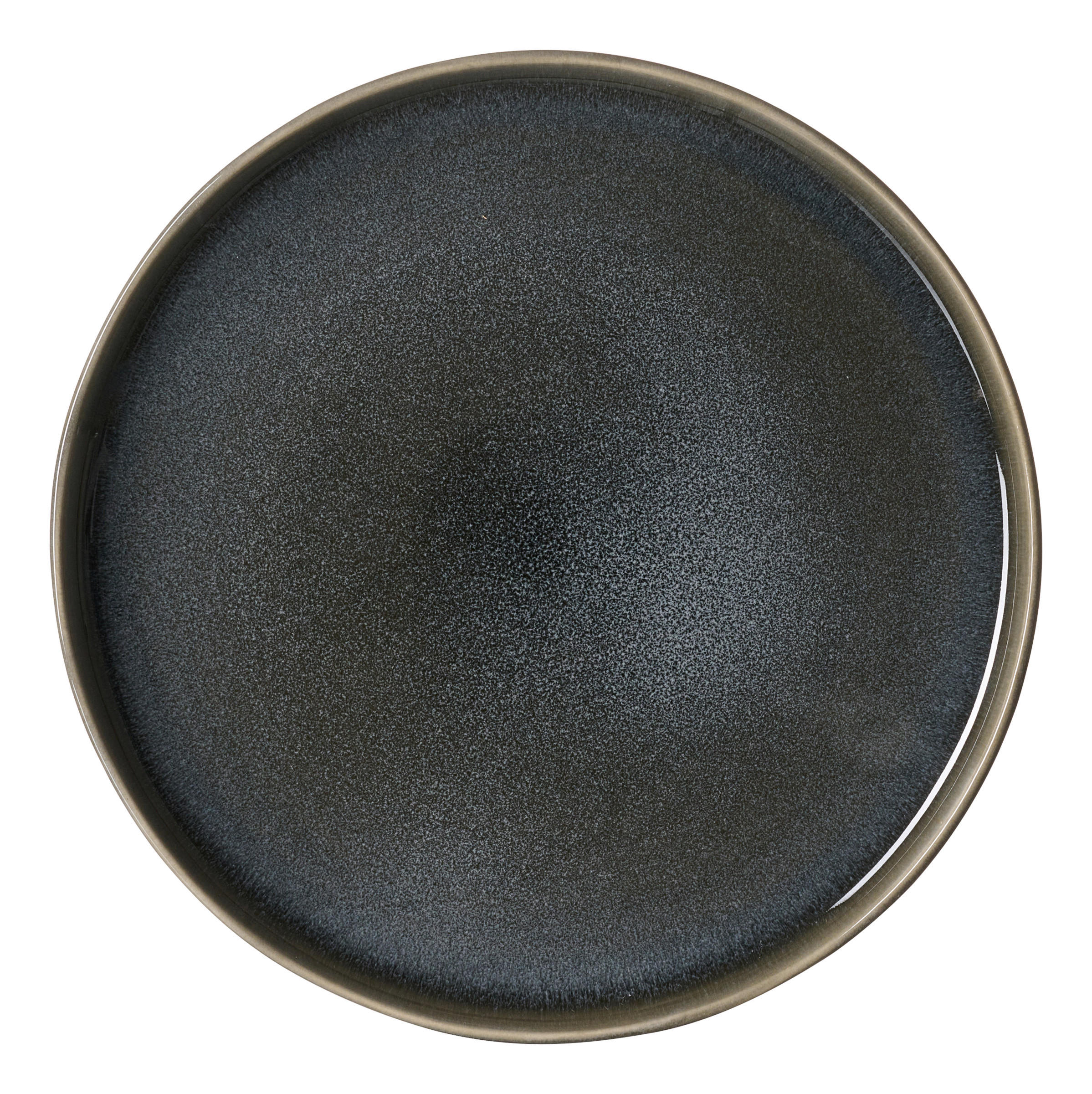 SPEISETELLER Grau 27,5/2 cm Ede Schiefer - Grau, KONVENTIONELL, Keramik (27,5/2cm) - Ritzenhoff Breker