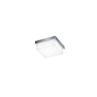 LED-DECKENLEUCHTE 11/11/5 cm   - Chromfarben, Design, Glas/Metall (11/11/5cm) - Helestra