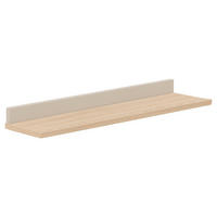 WANDBOARD Naturfarben, Beige  - Beige/Naturfarben, Design, Holzwerkstoff (94,8/8,2/22,5cm) - Paidi