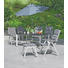 GARTENKLAPPSTUHL - Anthrazit/Silberfarben, Design, Textil/Metall (61/109/65cm) - Kettler HKS GARTENKLAPPSTUHL - Anthrazit/Silberfarben, Design, Textil/Metall (61/109/65cm) - Kettler HKS