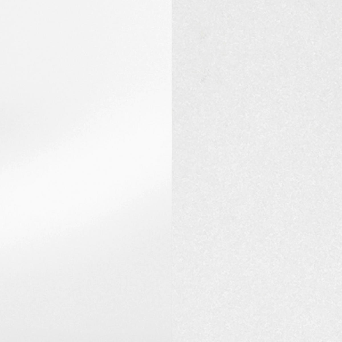 KÜCHENBLOCK 330 cm   in Weiss Hochglanz  - Weiss Hochglanz/Weiss, Modern, Holzwerkstoff/Metall (330cm) - Held