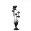 DEKOR VIRÁG - fekete/zöld, Basics, Üveg/fém (42/109/32cm) - Ambia Home