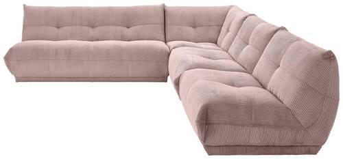 CANAPÉ D'ANGLE in Cord Altrosa - Altrosa, Trend, Textil (285/315cm) - Livetastic