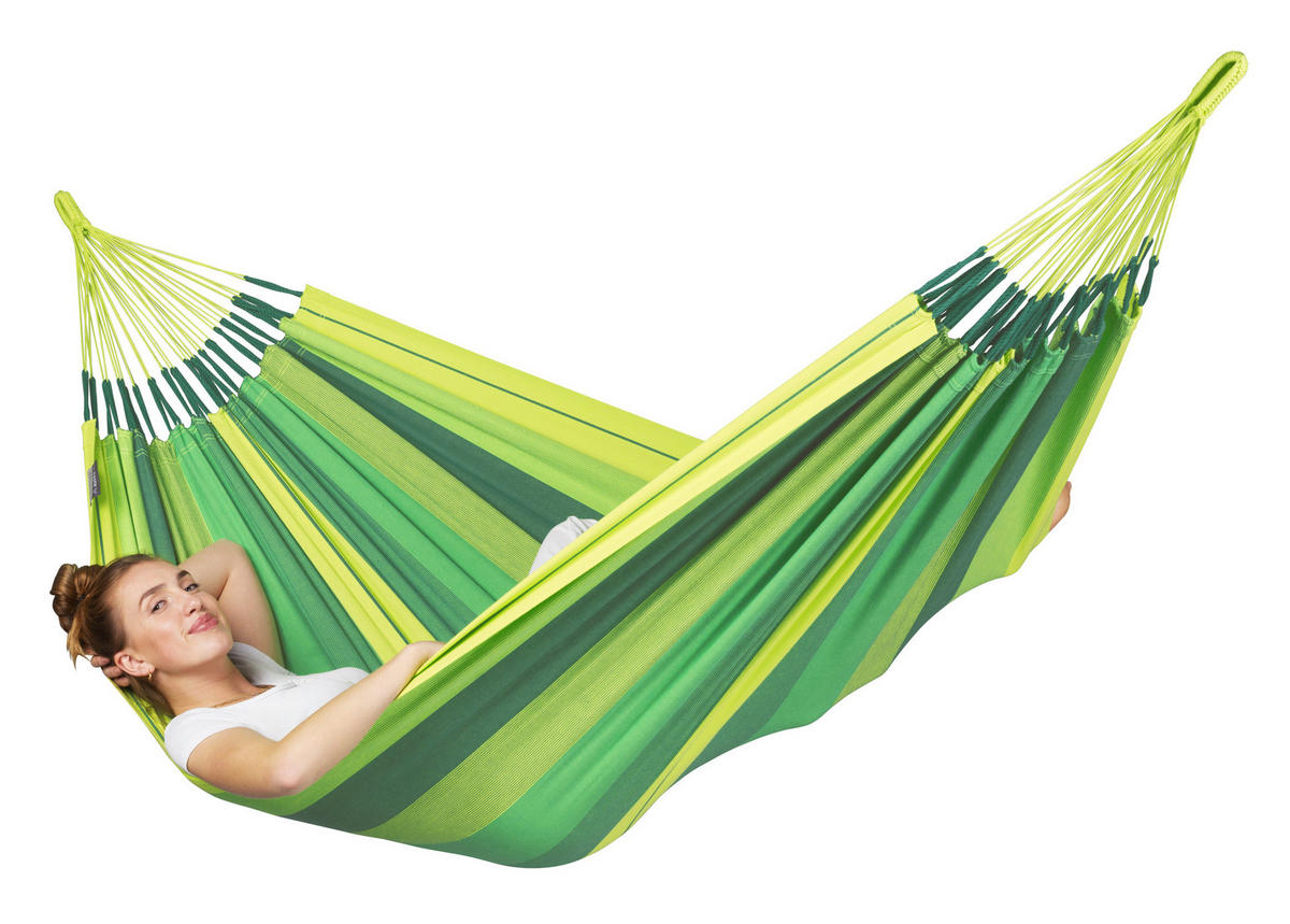 HOUPACÍ SÍŤ  - zelená/světle zelená, Konvenční, textil (140/300cm) - La Siesta