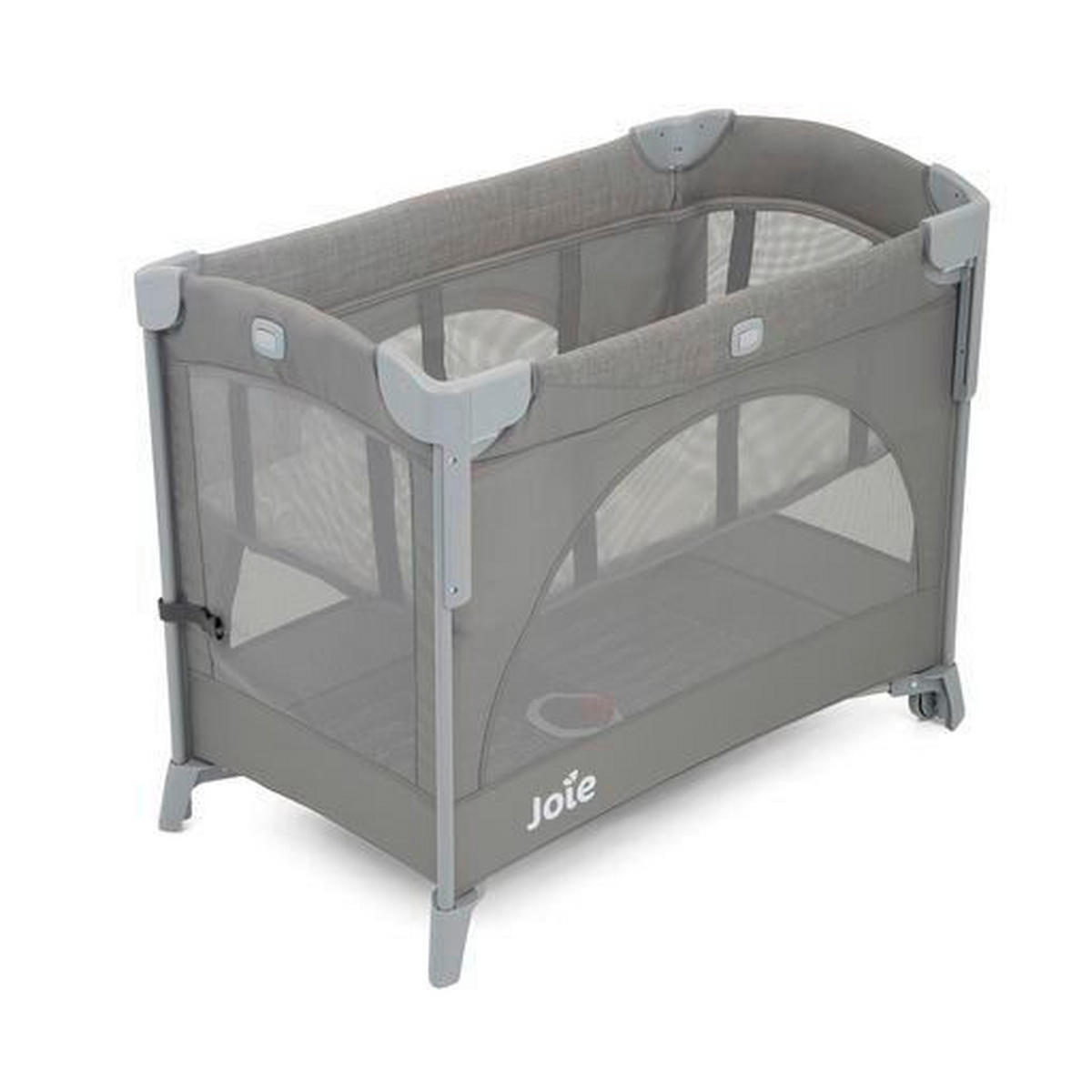 REISEBETT Kubbie Sleep Hellgrau, Dunkelgrau  - Dunkelgrau/Hellgrau, Basics (53,5/81/100cm) - Joie